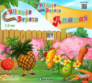 1. Sınıf Sesli Hikaye Vitamin Deposu Serisi Kutulu 5 Kitap