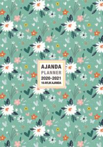Akademi Çocuk 2020-2021 16 Aylık Ajanda Garden 3081 - 12x17 cm