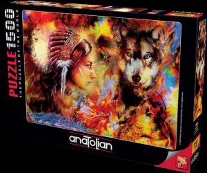 Anatolian Masumiyet/ Wolf Maiden 1500 Parça Puzzle