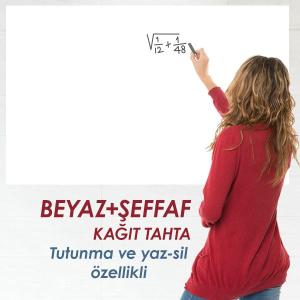 Beyaz Şeffaf Yazı Tahtası (Blister)