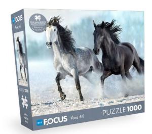 Blue Focus Horses (Atlar) - 1000 Parça