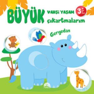 Büyük Vahşi Yaşam Çıkartmalarım - Gergedan