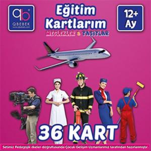 Eğitim Kartlarım - Meslekler ve Taşıtlar