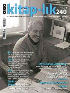 Kitap-lık Sayı 240 - Üç Aylık Edebiyat Dergisi (Ekim-Aralık 2025)