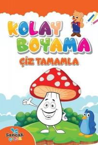 Etkinlikli Kolay Boyama Serisi (4 Kitap)