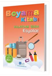 Kolaydan Zora Boyama Kitabı Yiyecekler ve İçecekler