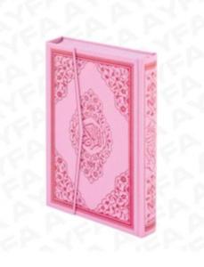 Kuranı Kerim Bilgisayar Hatlı Pembe Renkli Rahle Boy (AYFA124P)