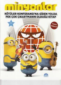 Minyonlar - Kötüler Konferansına Giden Yolda Pek Çok Çıkartmanın Olduğu Kitap
