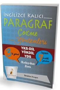 Pelikan YKSDİL YÖKDİL YDS İngilizce Kalıcı Paragraf Çözme Yöntemleri