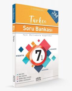 Rota 7. Sınıf Türkçe Soru Bankası 3M Prestij (Yeni)