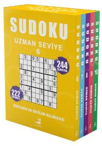 Sudoku Uzman Seviye 5 Kitap Set