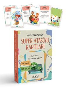 Süper Atasözü Kartları - Resimli 50 Kart