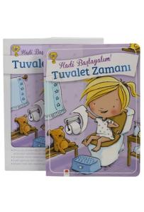 Tuvalet Zamanı - Kızlar İçin Tuvalet Eğitimi Kitabı