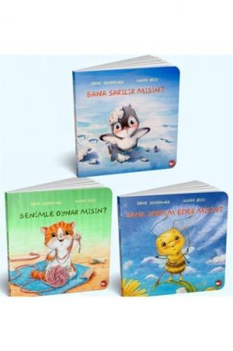 Kurye Kitabevi - 0-3 Yaş Resimli İnteraktif Çocuk Kitapları Set 2 (3 K