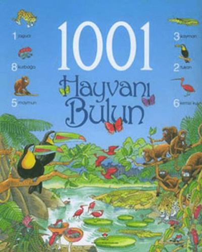 Kurye Kitabevi - 1001 Hayvanı Bulun (3 Yaş +)