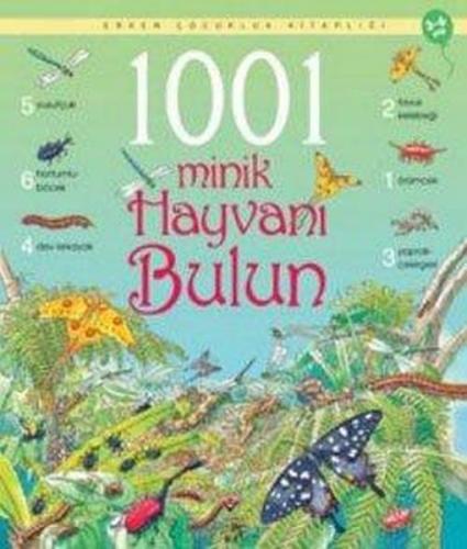 Kurye Kitabevi - 1001 Minik Hayvanı Bulun (3-6 Yaş)
