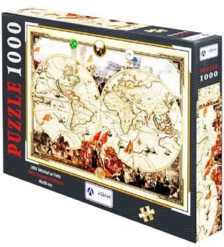 Kurye Kitabevi - 1453 İstanbulun Fethi 1000 Parça Puzzle 48x68 cm