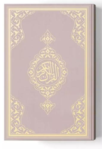 2 Renkli B.Cep Boy Kur'An-I Kerim (Miklepsiz) Pembe