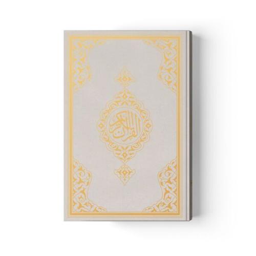 Kurye Kitabevi - 2 Renkli Çanta Boy Kur'An-I Kerim (Miklepsiz) Gümüş