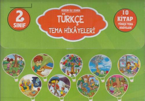 Kurye Kitabevi - Martı 2. Sınıf Türkçe Tema Hikayeleri Seti 10 Kitap