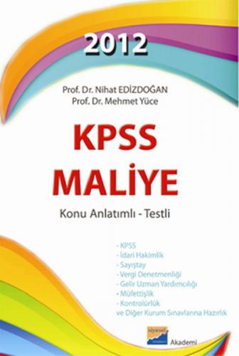 Kurye Kitabevi - 2012 KPSS Maliye Konu Anlatımlı Testli