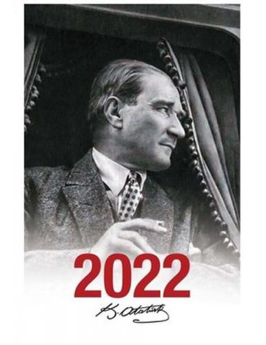 Kurye Kitabevi - 2022 Atatürk Ajandası Mustafa Kemal - Beyaz