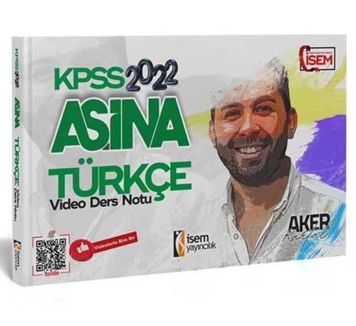 Kurye Kitabevi - 2022 KPSS Aşina Türkçe