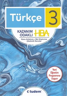 Kurye Kitabevi - 3. Sınıf Türkçe Kazanım Odaklı HBA