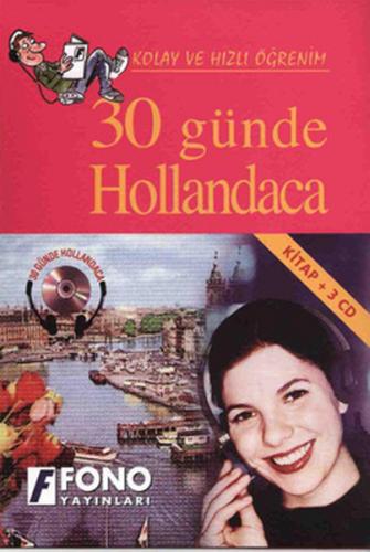 Kurye Kitabevi - 30 Günde Hollandaca (Kitap+3 CD)
