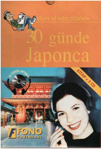 Kurye Kitabevi - 30 Günde Japonca (Kitap+3 CD)