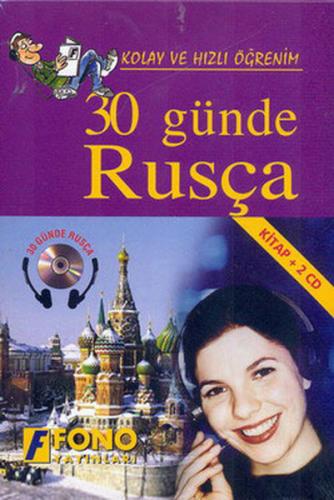 Kurye Kitabevi - 30 Günde Rusça (Kitap+2 CD)