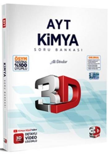 3D Yayınları  AYT Kimya Tamamı Video Çözümlü Soru Bankası