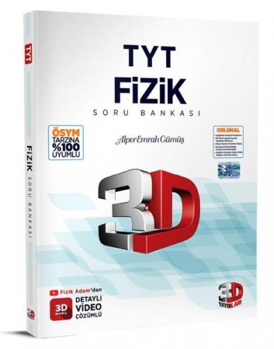 3D Yayınları TYT Fizik Tamamı Video Çözümlü Soru Bankası - Münzevi Kit