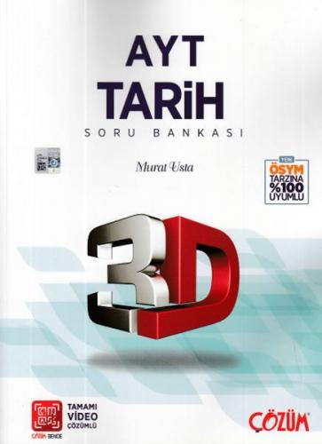 Kurye Kitabevi - Çözüm AYT 3D Tarih Soru Bankası-YENİ