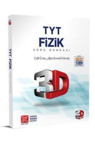 3D TYT Fizik Tamamı Video Çözümlü Soru Bankası (Yeni) - Münzevi Kitabe