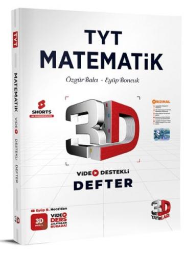 Kurye Kitabevi - 3D TYT Matematik Video Defter Not