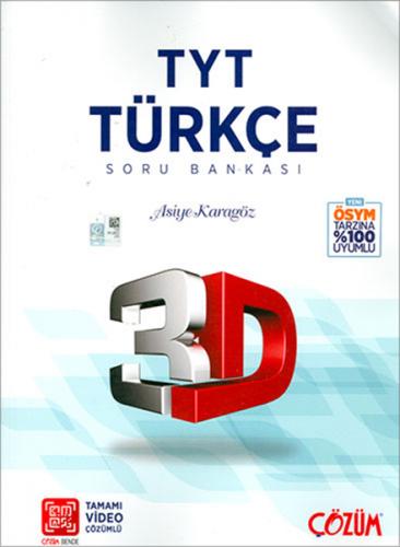 Kurye Kitabevi - Çözüm TYT 3D Türkçe Detaylı Video Çözümlü Soru Bankas