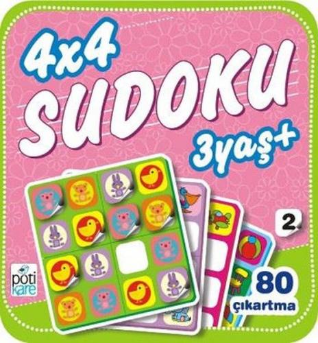 Kurye Kitabevi - 4x4 Sudoku 3+ Yaş -2