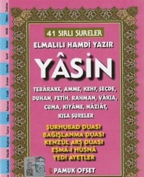 41 Sırlı Sureler Yasin Tebareke Amme Duhan (Büyük Boy) (Yas-226)