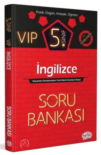 Kurye Kitabevi - 5. Sınıf VIP İngilizce Soru Bankası