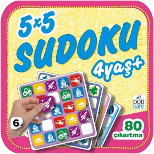 Kurye Kitabevi - 5X5 Sudoku 4+ Yaş -6