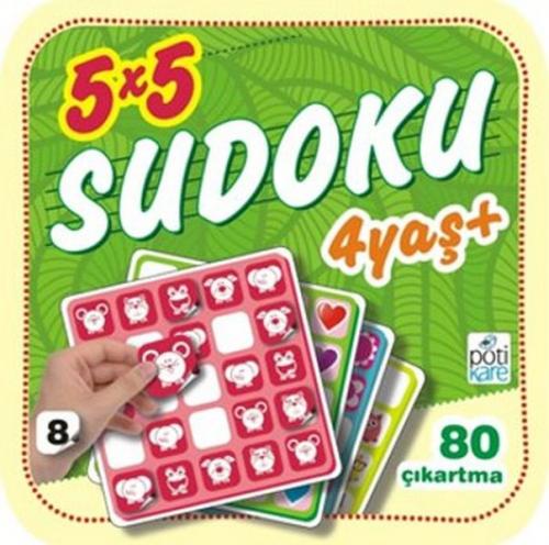 Kurye Kitabevi - 5X5 Sudoku 4+ Yaş -8