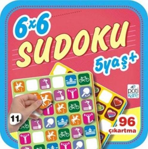 Kurye Kitabevi - 6X6 Sudoku 5+ Yaş -11