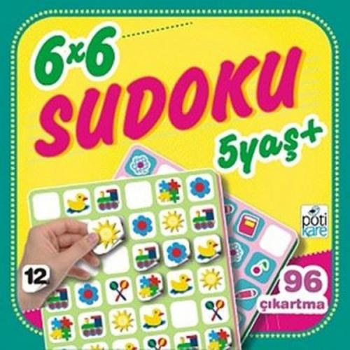 Kurye Kitabevi - 6X6 Sudoku 5+ Yaş -12