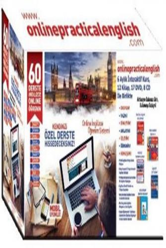 Kurye Kitabevi - 60 Derste Online İngilizce Öğrenim Seti 6 Aylık İnter