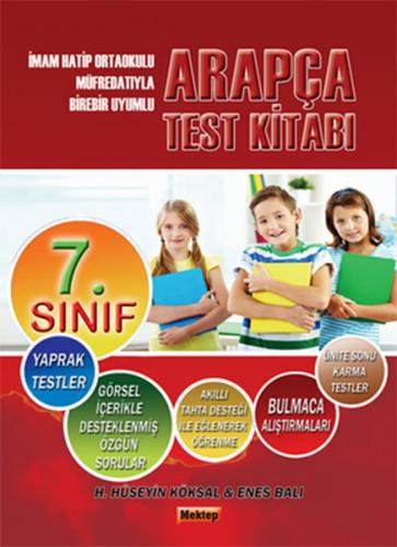 Kurye Kitabevi - 7. Sınıf Arapça Test Kitabı