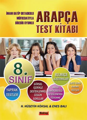 Kurye Kitabevi - 8. Sınıf Arapça Test Kitabı