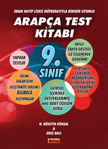 9.Sınıf Arapça Test Kitabı  İmam Hatip Müfredatıyla Birebir Uyumlu