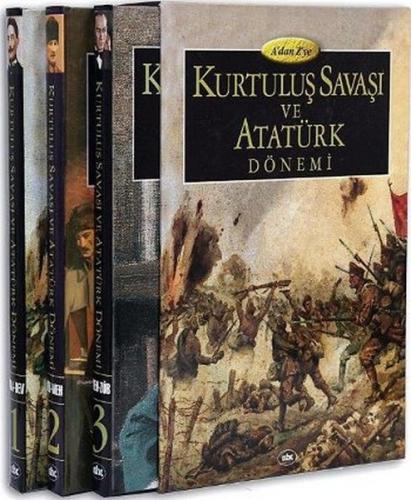 Kurye Kitabevi - Kurtuluş Savaşı ve Atatürk Dönemi (Kutulu-3 Cilt)