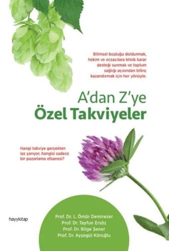 A'dan Z'ye Özel Takviyeler - Münzevi Kitabevi